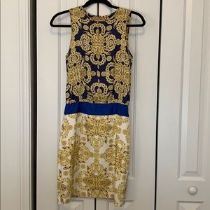 Tibi two pattern dress